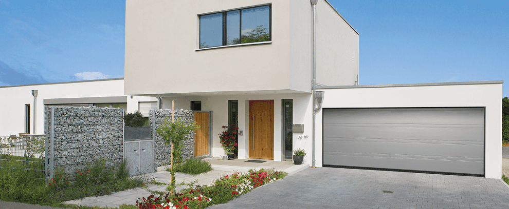 Superior ledhejseport Flair i hvid aluminum